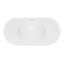Baignoire de trempage autoportante en acrylique 65 po Boyce-49279398