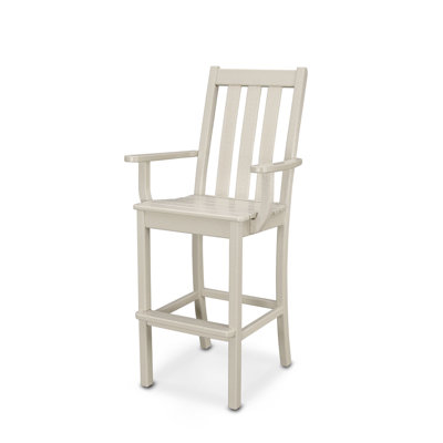 POLYWOOD Vineyard Bar Arm Chair
