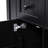 53" Kitchen Island With 2 Stools, Electrical Socket, Internal Storage Shelf, Drop Leaf, 5 Side , 3 Drawers, Black For Marvelous Areas Bar Power Input, Storage, Shelves, Sophisticated Spaces