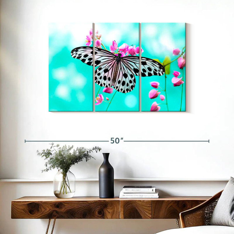 Élégance papillon, H 24 po x l 38 po