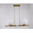 Sangavi 1 - Light Brushed Gold Pendant