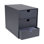 Bigso Ingrid 3-Drawer Fiberboard Desk Organizer Drawers