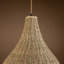 AlmedaCheatham Natural Seagrass Teardrop Rustic Pendant Light