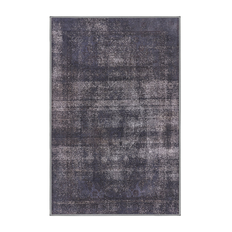Mazelina Abstract Indoor Rug, Rectangle 6' x 9'