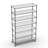 48'' W Steel Height -Adjustable Shelving Unit
