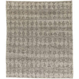 Hearthstone Hand Knotted Wool Area Rug in Brown/Gray