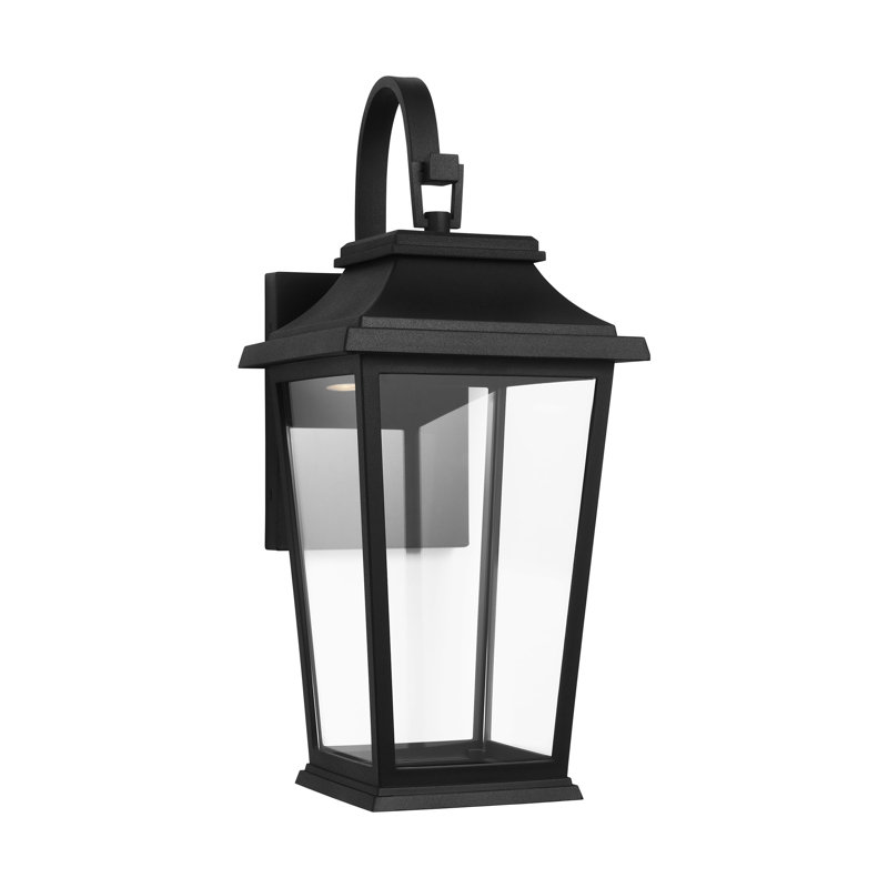 Warren LED Outdoor Wall Lantern, 19.5" H x 8.5" W x 9.875" D