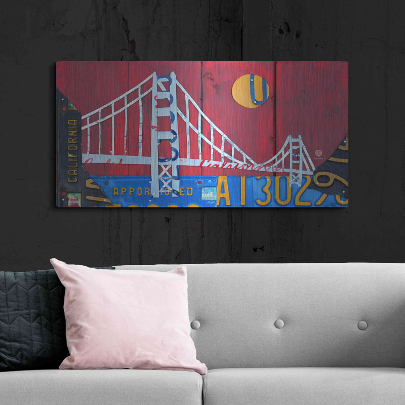 «Golden Gate» par Design Turnpike, H 24 po x l 48 po