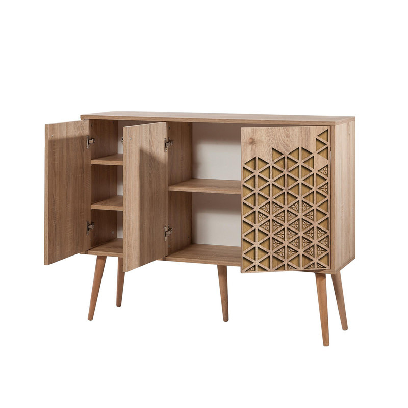 Aerith 90cm Sideboard, Brown