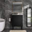 Meuble-lavabo de 24 po avec lavabo, structure autoportante pour la stabilité, tiroirs à fermeture douce pour un fonctionnement silencieux-121897206