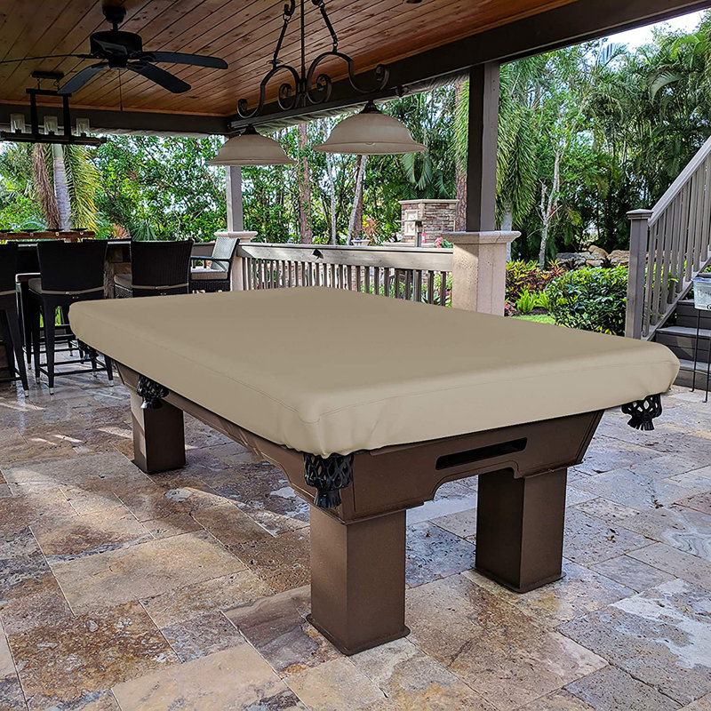Housse de table de poker 600 D imperméable - 100% résistante aux intempéries, L 42 po x L 84 po