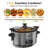 4QT Slow Cooker With Locking Lid