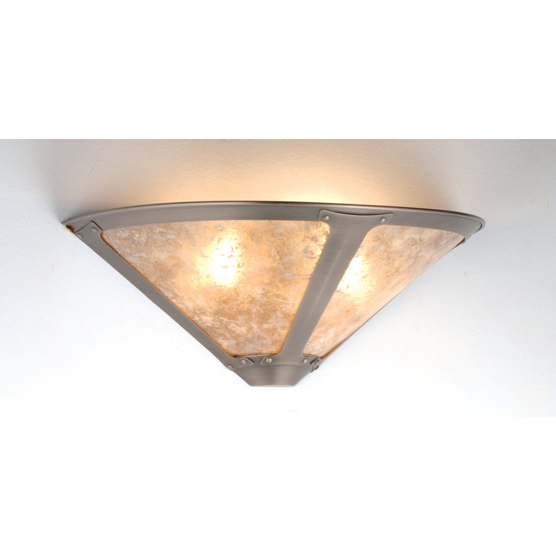 2 - Light Flush Mounted Sconce