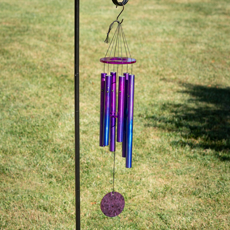Carillon en acrylique - mauve