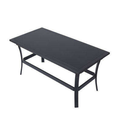 Charron Rectangular Outdoor Coffee Table , 21.26 " W 41.93 " D