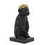 Figurine de singe en résine de polyrésine avec couronne florale.-1742024232-1742024230