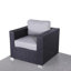 Ensemble de conversation pour 5 personnes avec coussins Joines | Assise en osier sans assemblage-958753431