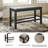 Krout Polyester Blend Upholstered Bench