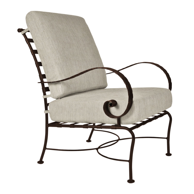 Classico Outdoor Lounge Chair, Copper Creek, Harris Stone