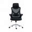 Chaise de bureau ergonomique avec appui-tête et soutien lombaire Techni Mobile
