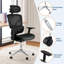 Upholstered Mesh Swivel Lounge Chair-257255071