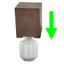 Couvercle de réservoir de propane, table d'appoint et table de bout Alaisha-75809078