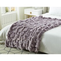 Thick Plush Faux Fur Throw Blanket – Throw Blankets Canada 🍁