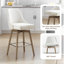 Tabouret de comptoir pivotant 26 po Luong-417248321