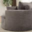 Fauteuil d'appoint 50 po avec coussins en velours côtelé Zoey-122549845