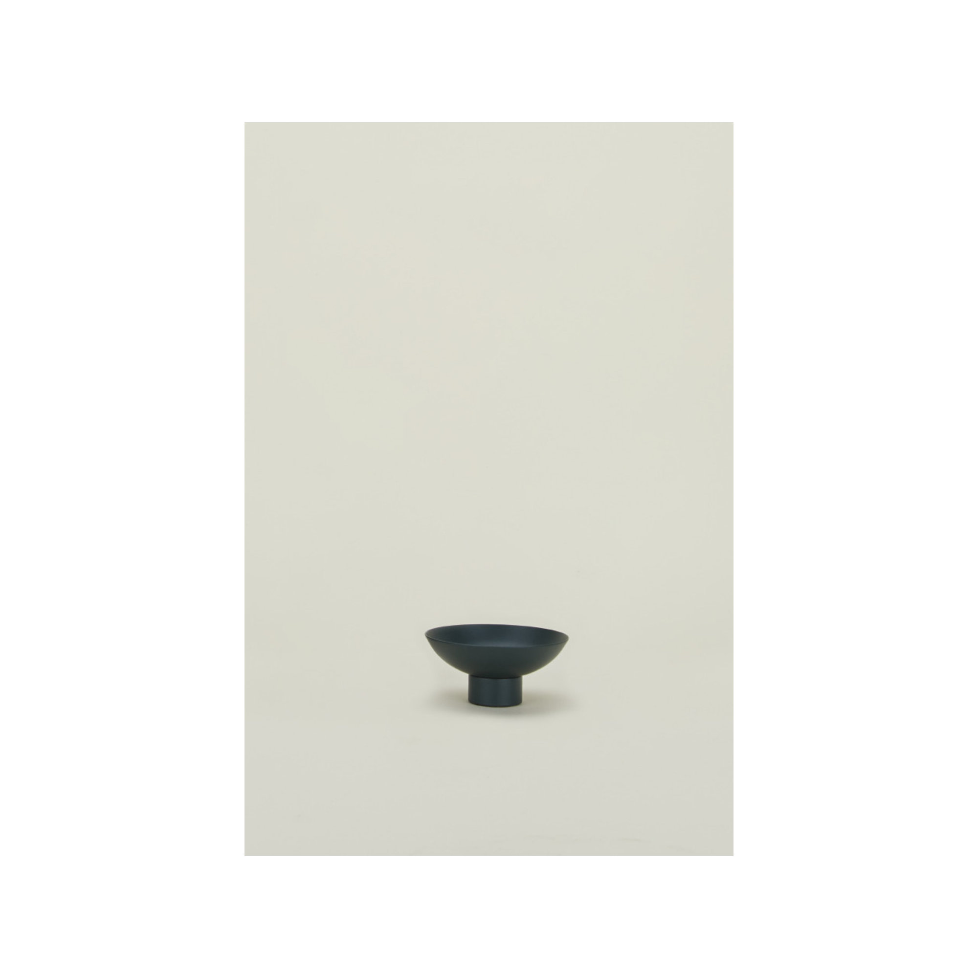 Essential Footed Bowl - Large, Peacock, 2" H x 4" W