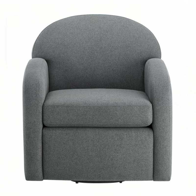 Fauteuil d'appoint pivotant, Gris