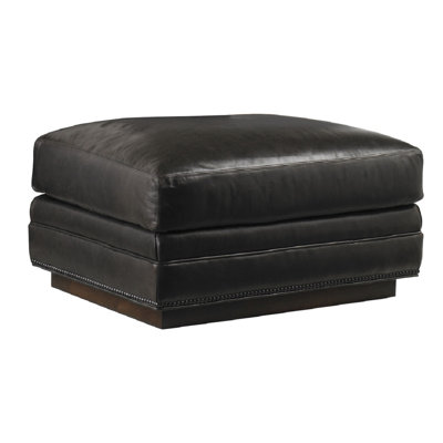 Balance Leather Ottoman