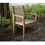 Horizon Outdoor Teak Dining Armchair-967535921