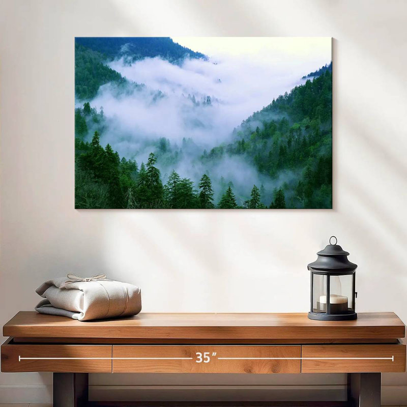 Brume Alvord Smoky Mountains, H 16 po x l 24 po