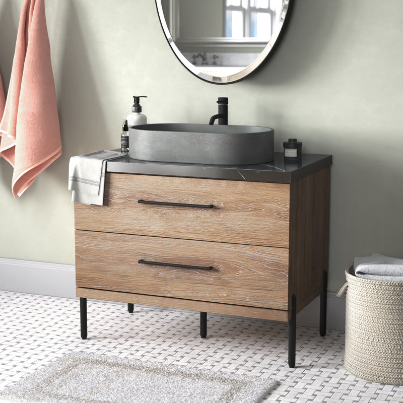 Ensemble de meuble-lavabo simple 36 po Nolte, Ovale