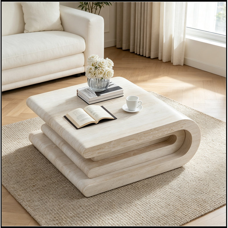 Square Coffee Tables with sturdy base