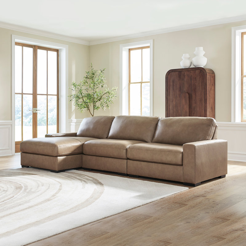 Offutt 3-Piece Sectional With Chaise, Left Hand Facing
