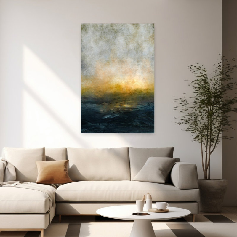 Art contemporain contemporain contemporain, H 60 po x l 40 po