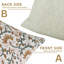 Housse de coussin en coton Floral-101595986-101595987