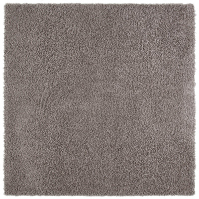 Tapis argent touffeté et fabriqué à la main Assar