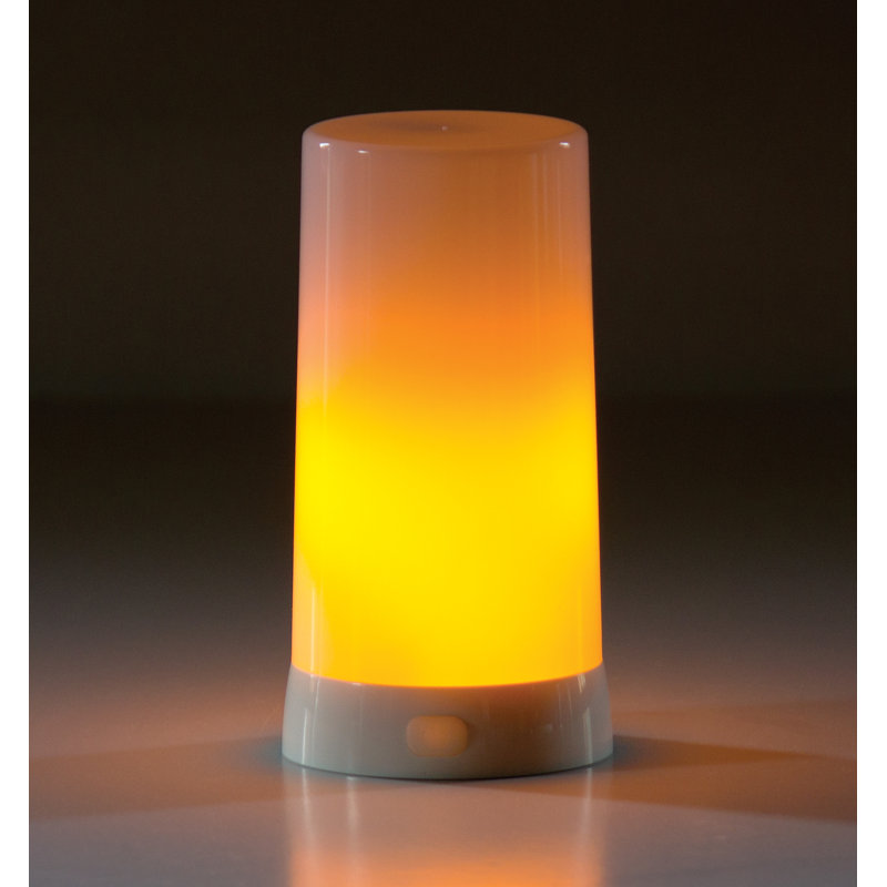 Bougie DEL sans flamme scintillante sans parfum