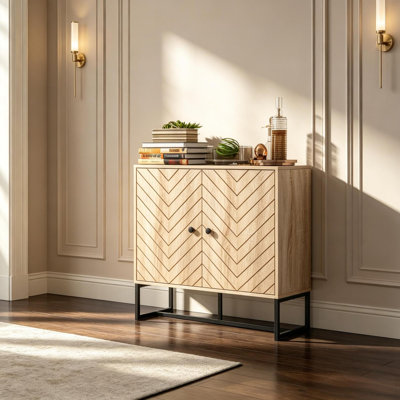 Buffets et vaisseliers de rangement, meuble moderne en MDF pour petite cuisine