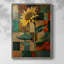 Reproduction encadrée FLORAL Series CDL XXXII - bois massif-1303779772