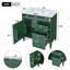 Meuble-lavabo moderne avec rangement abondant et design élégant-170008557