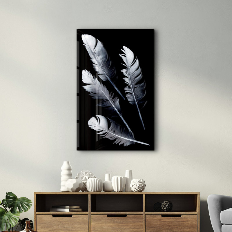 Peinture décorative en verre trempé