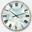 Horloge murale style bord de mer teinte bleu pâle III-57905532