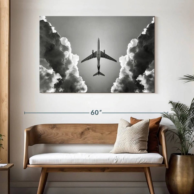 Mehar Plane, 32" H x 48" W