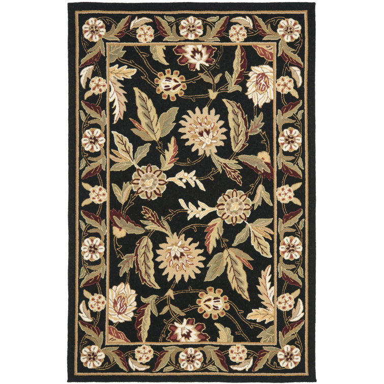 Hand Hooked Wool Pile Rug