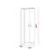 Mandy 2 Piece Plastic Single Storage Cabinet ( 182cm H x 49cm W x 30cm D)