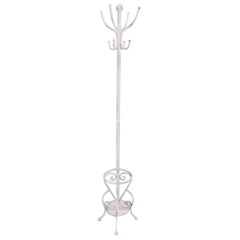 Steel Freestanding 8 - Hook Coat Rack